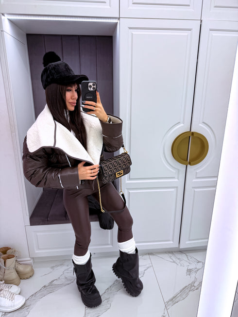 Short jacket "CHOCO WORLD"